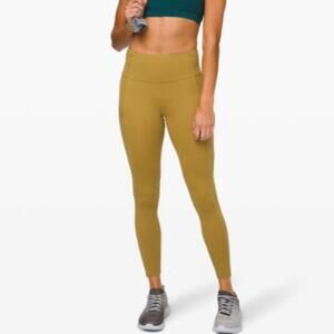 NWT Lululemon Fast and Free HR Tight 25” Grapeleaf - Sz 12